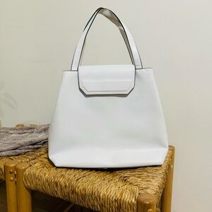 Charles & Keith Shoulder Bag White